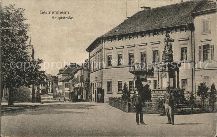 Germersheim Hauptstrasse (Feldpost)