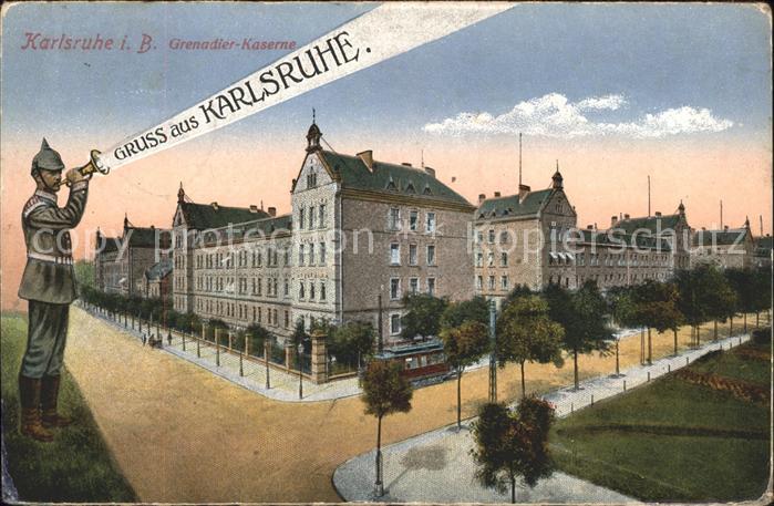 Karlsruhe Grenadier-Kaserne (Feldpost)