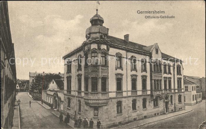 Germersheim Offiziers-Gebäude (Feldpost)