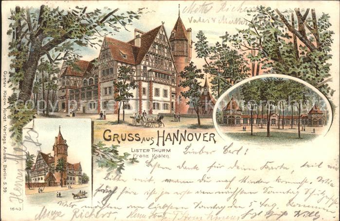 Hannover mit Lister-Thurm