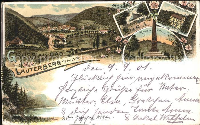 Bad Lauterberg Gesamtansicht mit Ritscher-Denkmal