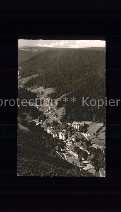 Bad Rippoldsau Schwarzwald Fliegeraufnahme Luitgardstift