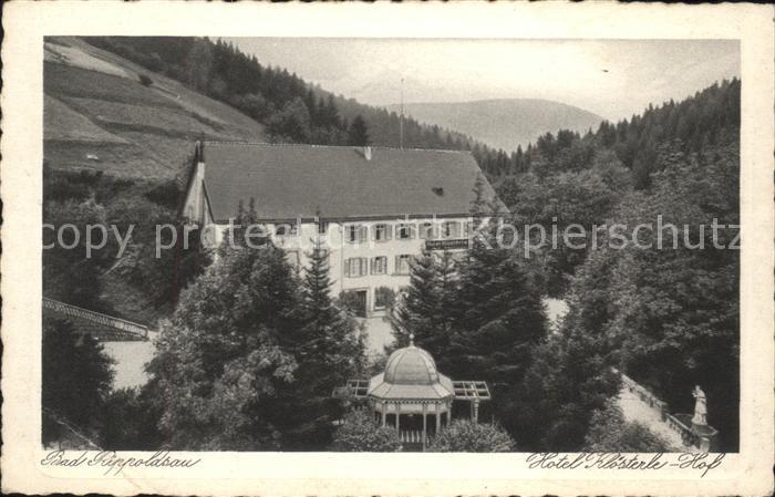 Bad Rippoldsau Schwarzwald Hotel Klösterle Hof
