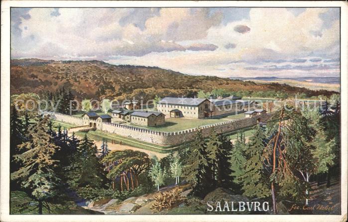 Kastell Saalburg Künstlerkarte