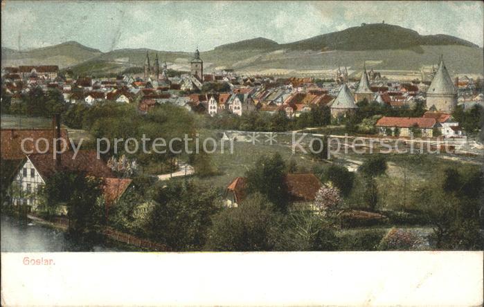 GOSLAR Harz Niedersachsen Kuenstlerkarte