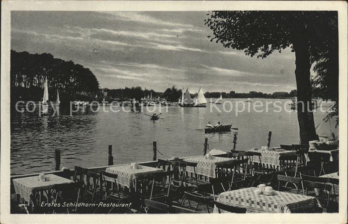 Schildhorn Grunewald CHARLOTTENBURG-WILMERSDORF BERLIN Erstes Schildhorn Restaur