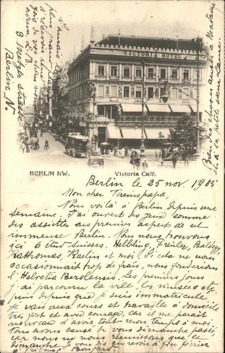BERLIN  CITY Victoria Hotel Cafe