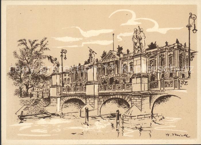 BERLIN  CITY Zeughaus Kuenstlerkarte