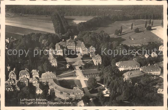 Bad Arolsen Fliegeraufnahme