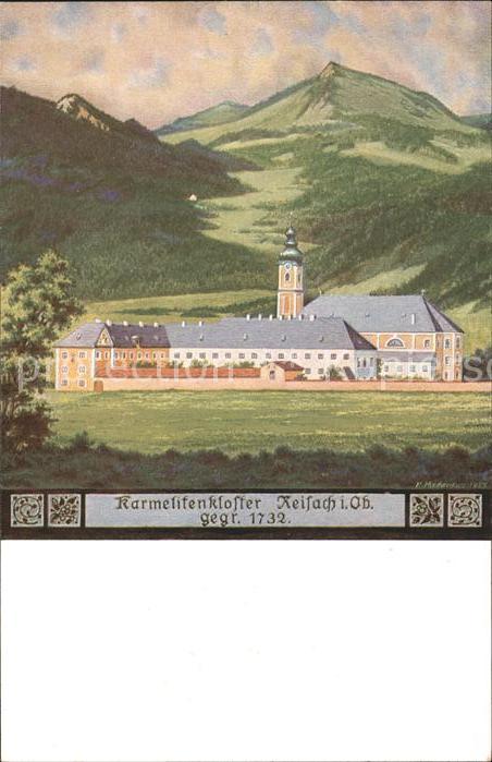 Reisach Oberaudorf Karmelienkloster Künstlerkarte