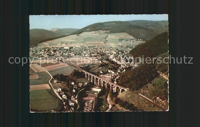 Willingen Sauerland Viadukt Fliegeraufnahme
