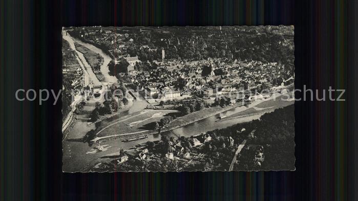 Hann. Muenden an der Werra Fliegeraufnahme