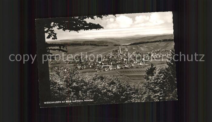 Wiershausen Hann Muenden Panorama