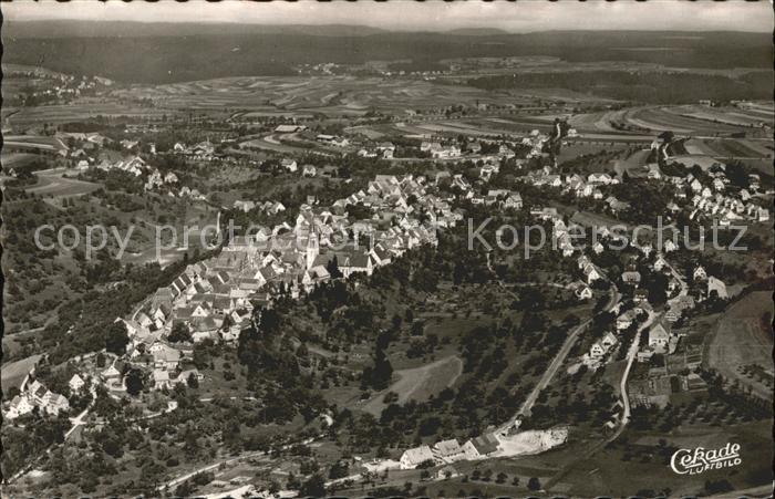 Dornstetten Wuerttemberg Fliegeraufnahme