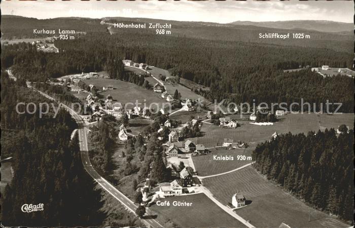 Kniebis Freudenstadt Fliegeraufnahme