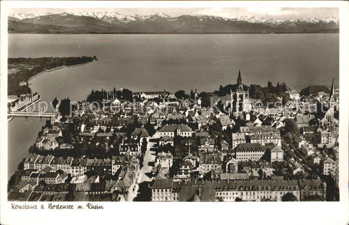 Konstanz Bodensee Fliegeraufnahme