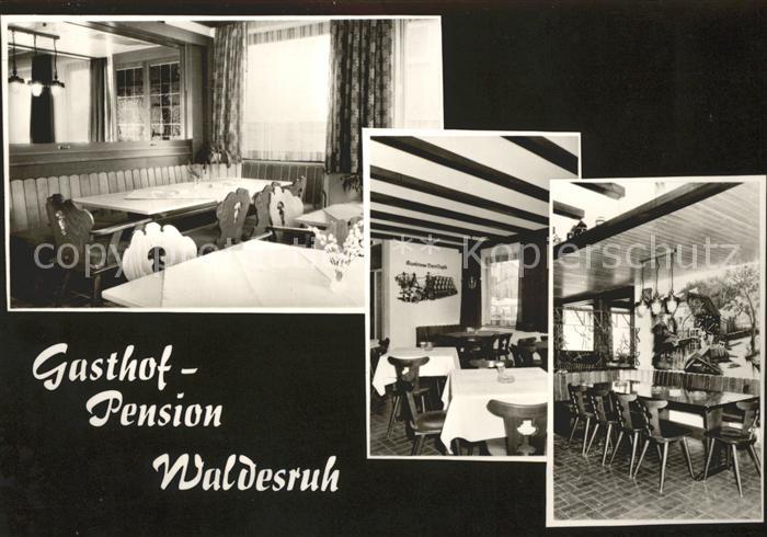 Oberweiler Lossburg Gasthof Pension Waldesruh