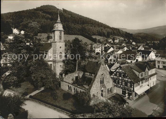 Bad Herrenalb Gasthof Paradies Kirche