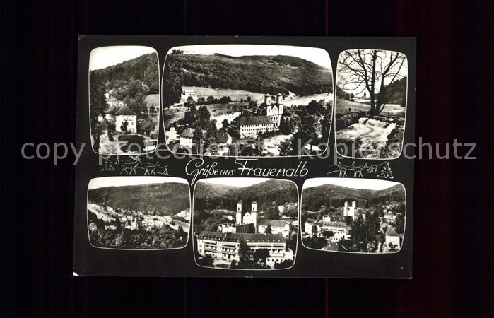 Frauenalb Teilansichten Gasthof König von Preusse