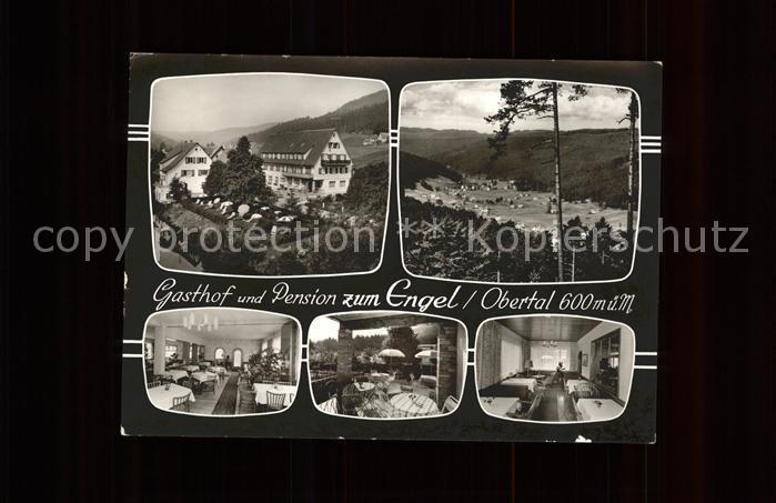 Obertal Baiersbronn Gasthof Pension zum Engel