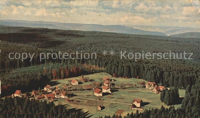 Zwieselberg Freudenstadt Fliegeraufnahme