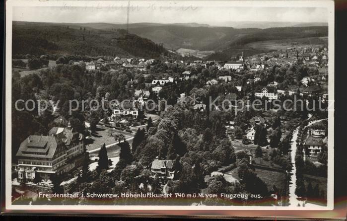 FREUDENSTADT BW Fliegeraufnahme