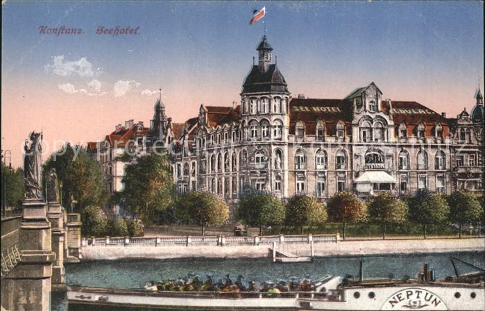 Konstanz Bodensee Seehotel MS Neptun