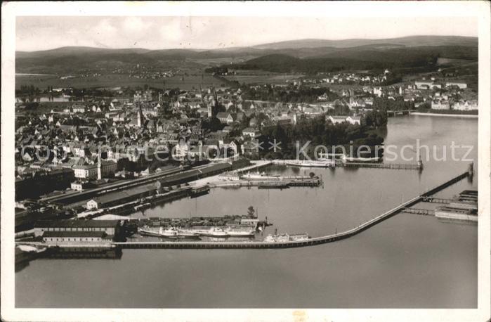 Konstanz Bodensee Fliegeraufnahme