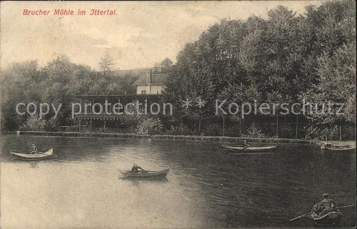 Itter Duesseldorf Brucher Mühle im Ittertal