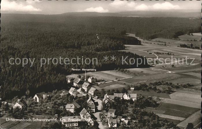 Untermusbach Freudenstadt Fliegeraufnahme