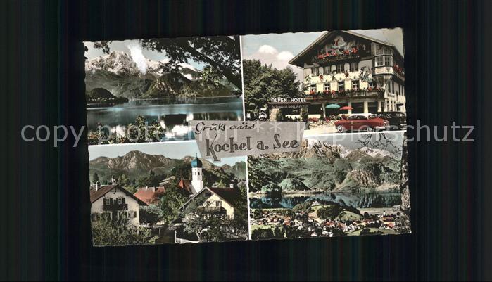 Kochel See Alpenhotel Panorama