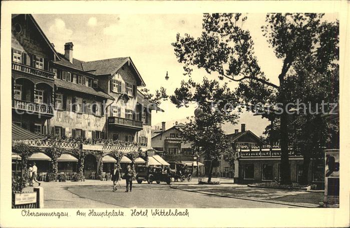 OBERAMMERGAU Bayern Hotel Wittelsbach Am Hauptplatz