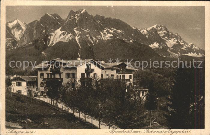 OBERAMMERGAU Bayern Alpenhotel zur Post Zugspitze