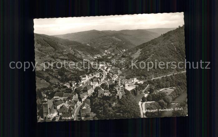 Heimbach Eifel Fliegeraufnahme