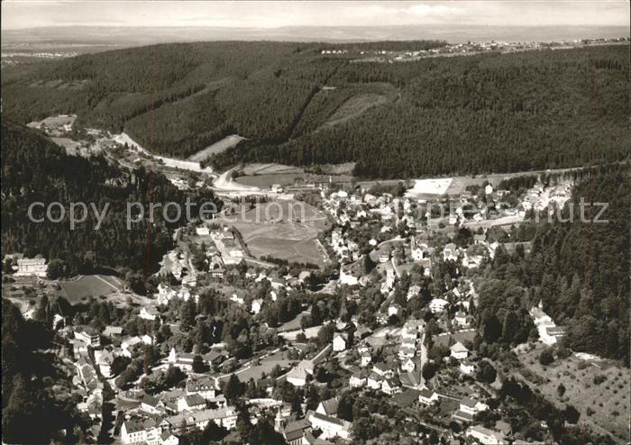 Bad Herrenalb Fliegeraufnahme