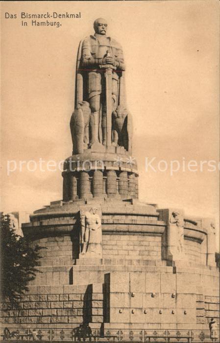 Denkmal Bismarck Denkmal Hamburg