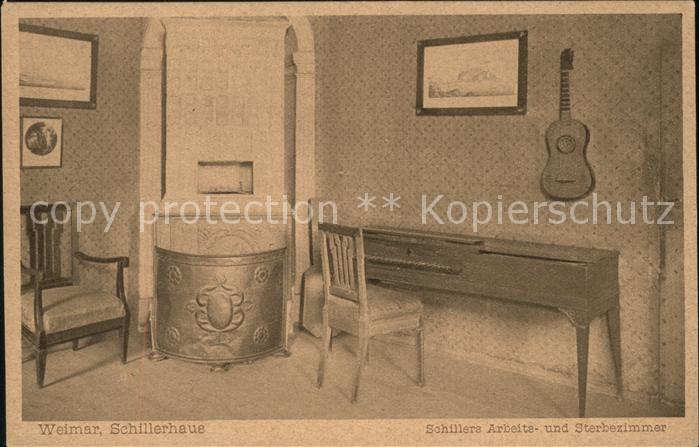 Schiller Friedrich Weimar Schillerhaus