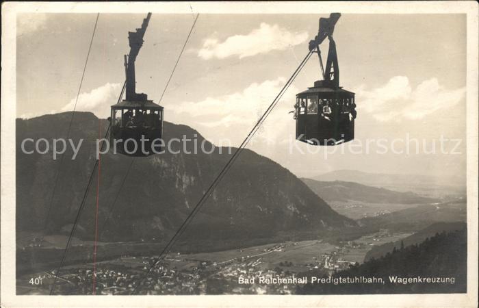 Seilbahn Bad Reichenhall Predigtstuhlbahn