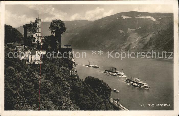 Burgen Burg Rheinstein