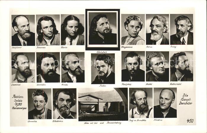 Passionsspiele Oberammergau Hauptdarsteller