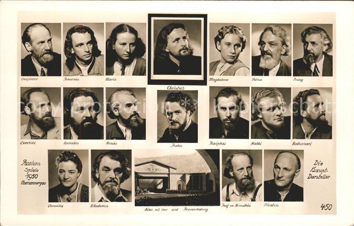 Passionsspiele Oberammergau Hauptdarsteller