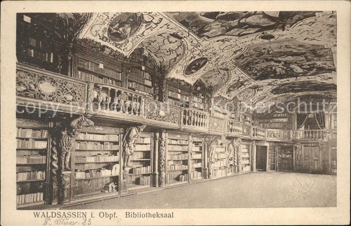 Bibliothek Library Waldsassen i. Obpf. Saal