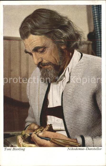 Schauspieler Toni Bierling NIkodemus-Darsteller