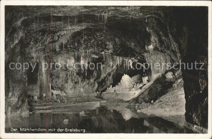 Hoehlen Caves Grottes Märchendom Gralsburg
