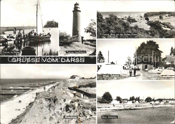 Leuchtturm Lighthouse Darss Born Wieck Zeltplatz Ostsee