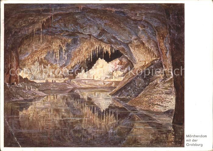 Hoehlen Caves Grottes Märchendom Gralsburg