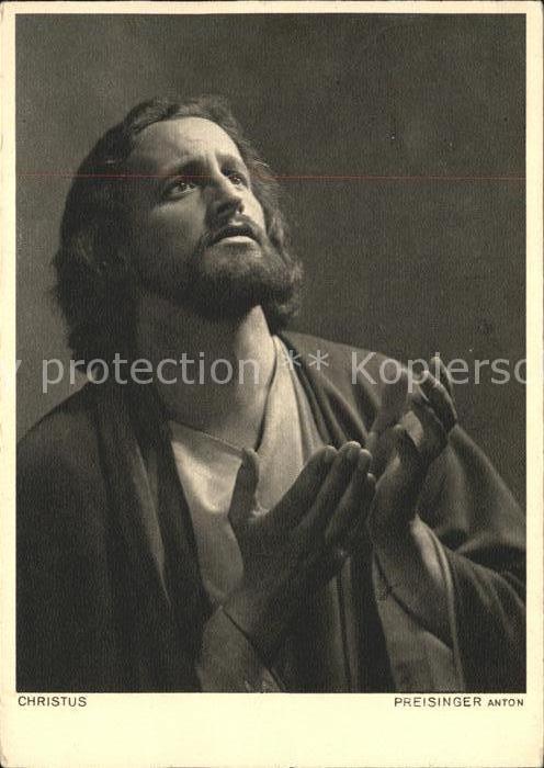 Passionsspiele Oberammergau Christus Preisinger Anton