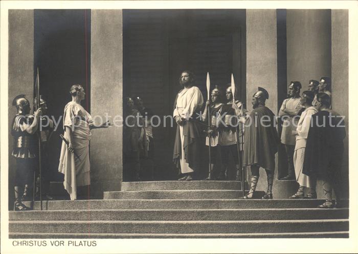 Passionsspiele Oberammergau Christus Pilatus Garmisch-Partenkirchen