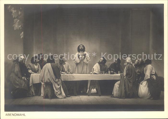 Passionsspiele Oberammergau Abendmahl