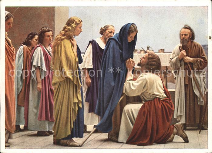 Passionsspiele Oberammergau Jesus Abschied